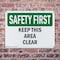 Signmission Safety Culture Sign, 10 in Width, Plastic, Rectangle OS-2PACK-SF-P-710-L-10663 - alternate 5